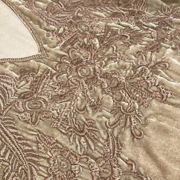 Johnny Was crushed velvet blouse. - Picture 6 of 11